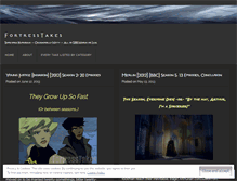 Tablet Screenshot of fortresstakes.wordpress.com