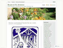 Tablet Screenshot of beadsofstdominic.wordpress.com