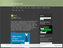 Tablet Screenshot of eeddsworld.wordpress.com