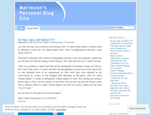 Tablet Screenshot of marieconbgdlr.wordpress.com