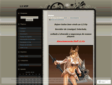 Tablet Screenshot of l2vip.wordpress.com