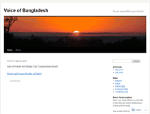 Tablet Screenshot of changebangladesh.wordpress.com