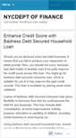 Mobile Screenshot of nycdeptoffinance.wordpress.com