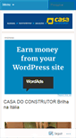 Mobile Screenshot of casadoconstrutor.wordpress.com