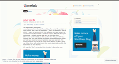 Desktop Screenshot of mehabdaily.wordpress.com