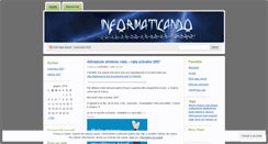 Desktop Screenshot of informaticando.wordpress.com