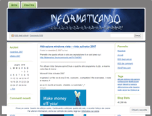Tablet Screenshot of informaticando.wordpress.com