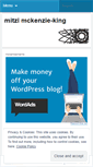 Mobile Screenshot of mitzimck.wordpress.com