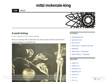 Tablet Screenshot of mitzimck.wordpress.com