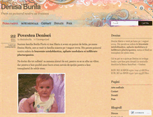 Tablet Screenshot of denisaburila.wordpress.com