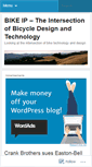 Mobile Screenshot of bikeip.wordpress.com