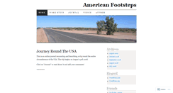 Desktop Screenshot of americanfootsteps.wordpress.com