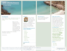 Tablet Screenshot of familyfellowship.wordpress.com