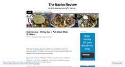 Desktop Screenshot of nachoreviews.wordpress.com