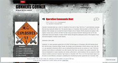 Desktop Screenshot of gunnerscorner.wordpress.com