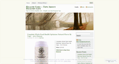 Desktop Screenshot of healthcore.wordpress.com