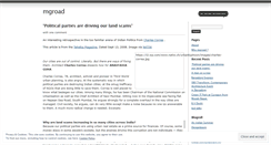 Desktop Screenshot of mgroad.wordpress.com