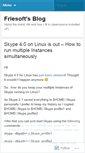 Mobile Screenshot of friesoft.wordpress.com
