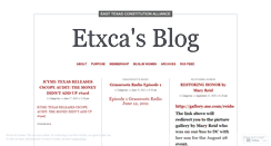Desktop Screenshot of etxca.wordpress.com
