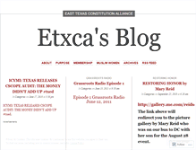 Tablet Screenshot of etxca.wordpress.com