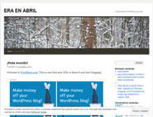 Tablet Screenshot of eraenabril.wordpress.com