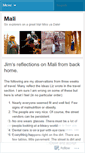 Mobile Screenshot of mali7.wordpress.com