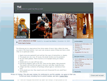 Tablet Screenshot of mali7.wordpress.com