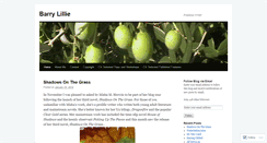 Desktop Screenshot of barrylillie.wordpress.com