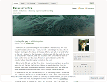 Tablet Screenshot of elisabethbee.wordpress.com