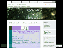 Tablet Screenshot of irmandadedafloresta.wordpress.com