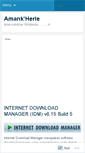 Mobile Screenshot of amank2herie.wordpress.com
