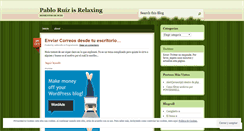 Desktop Screenshot of pabloruizisrelaxing.wordpress.com