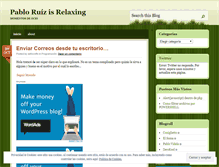 Tablet Screenshot of pabloruizisrelaxing.wordpress.com