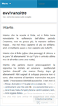 Mobile Screenshot of evvivanoitre.wordpress.com