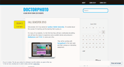 Desktop Screenshot of doctorphoto.wordpress.com
