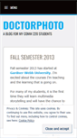 Mobile Screenshot of doctorphoto.wordpress.com