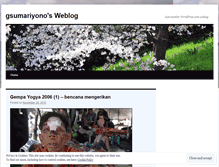 Tablet Screenshot of gsumariyono.wordpress.com