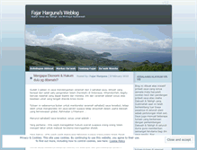 Tablet Screenshot of fajarhargunaep.wordpress.com