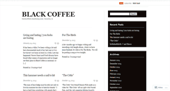 Desktop Screenshot of blackcoffeetx.wordpress.com