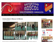 Tablet Screenshot of boscoszaragoza.wordpress.com