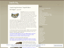 Tablet Screenshot of drape98.wordpress.com