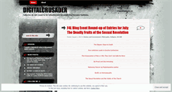 Desktop Screenshot of digitalcrusader.wordpress.com