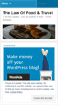 Mobile Screenshot of foodandtravel101.wordpress.com