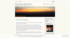 Desktop Screenshot of explorandomeuquintal.wordpress.com