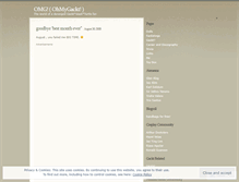 Tablet Screenshot of ohmygackt.wordpress.com