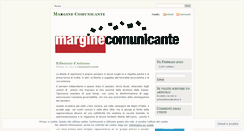 Desktop Screenshot of marginecomunicante.wordpress.com