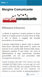 Mobile Screenshot of marginecomunicante.wordpress.com