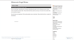 Desktop Screenshot of mnfrugalmoms.wordpress.com
