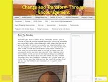 Tablet Screenshot of encouragementspeaker.wordpress.com