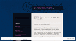 Desktop Screenshot of henrytudorsociety.wordpress.com